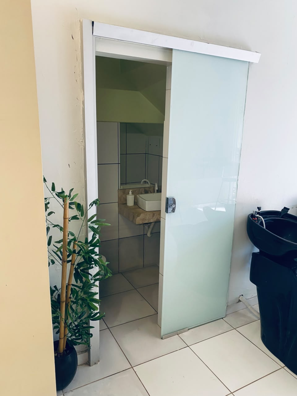 Lavabo do estúdio